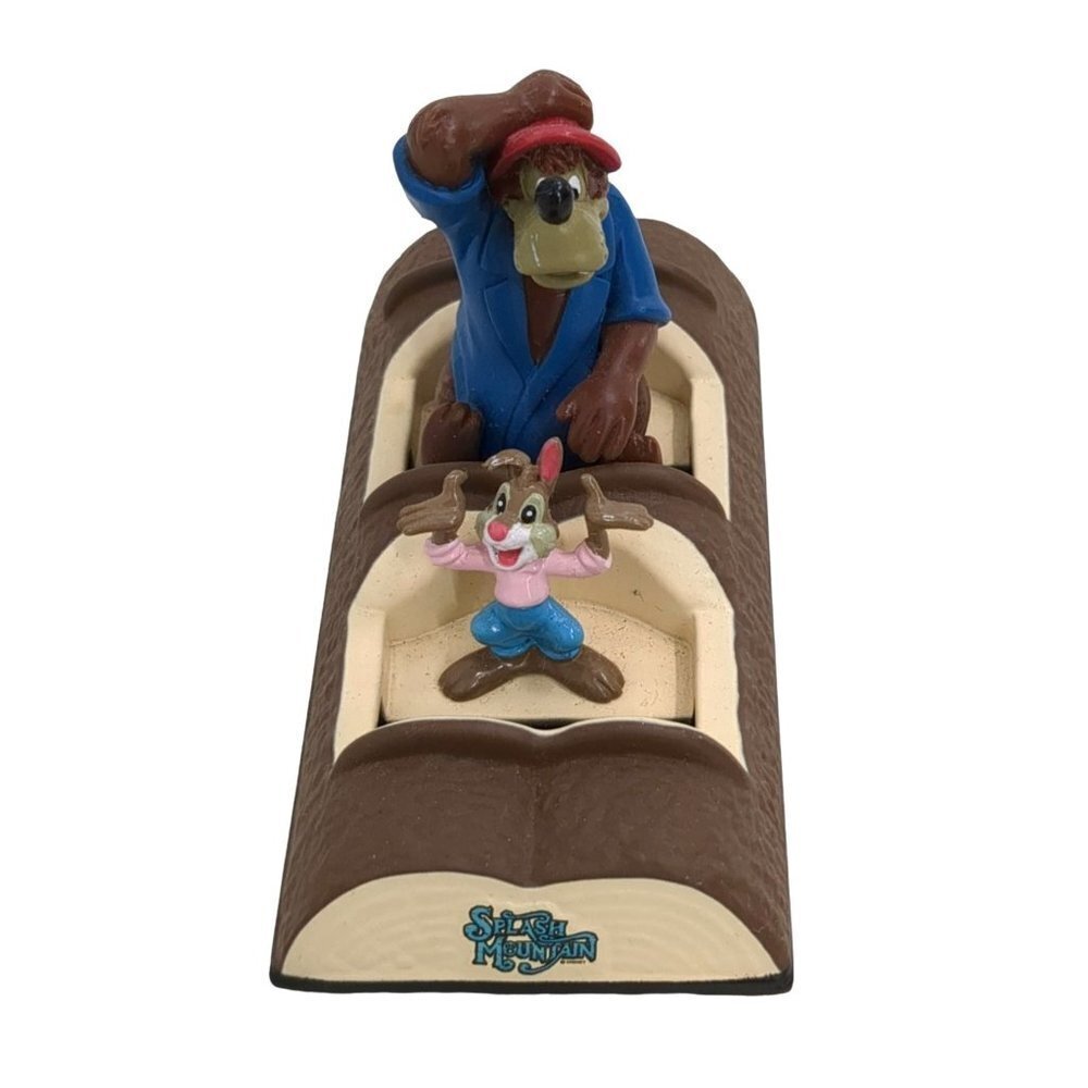 Vintage Disney Splash Mountain Vehicle Car Die Cast Brer Rabbit‎ Bear Retired